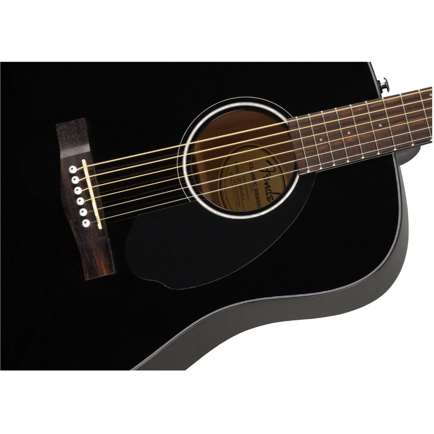 Fender CD-60S Dreadnought Acoustic Guitar - Image 3