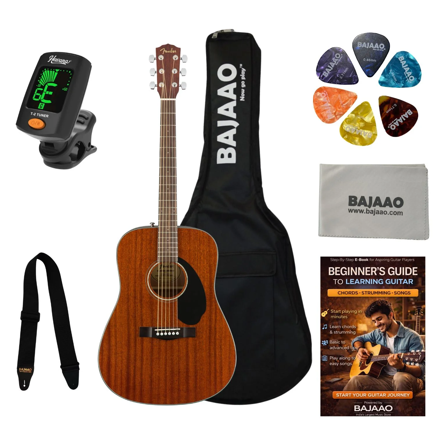 Fender CD-60S Dreadnought Acoustic Guitar - Image 62