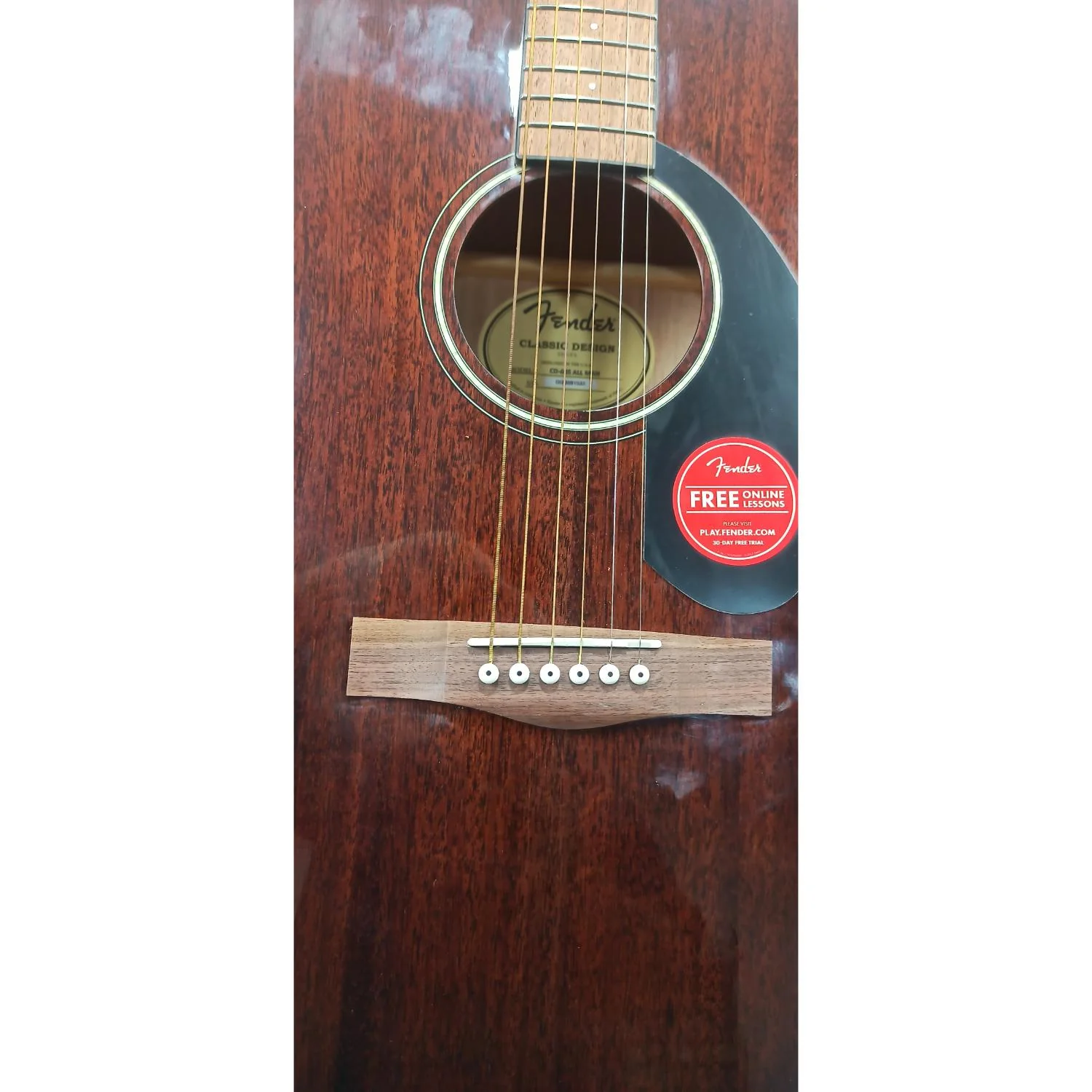 Fender CD 60S Dreadnought Acoustic Guitar All Mahogany - Open Box - Image 19