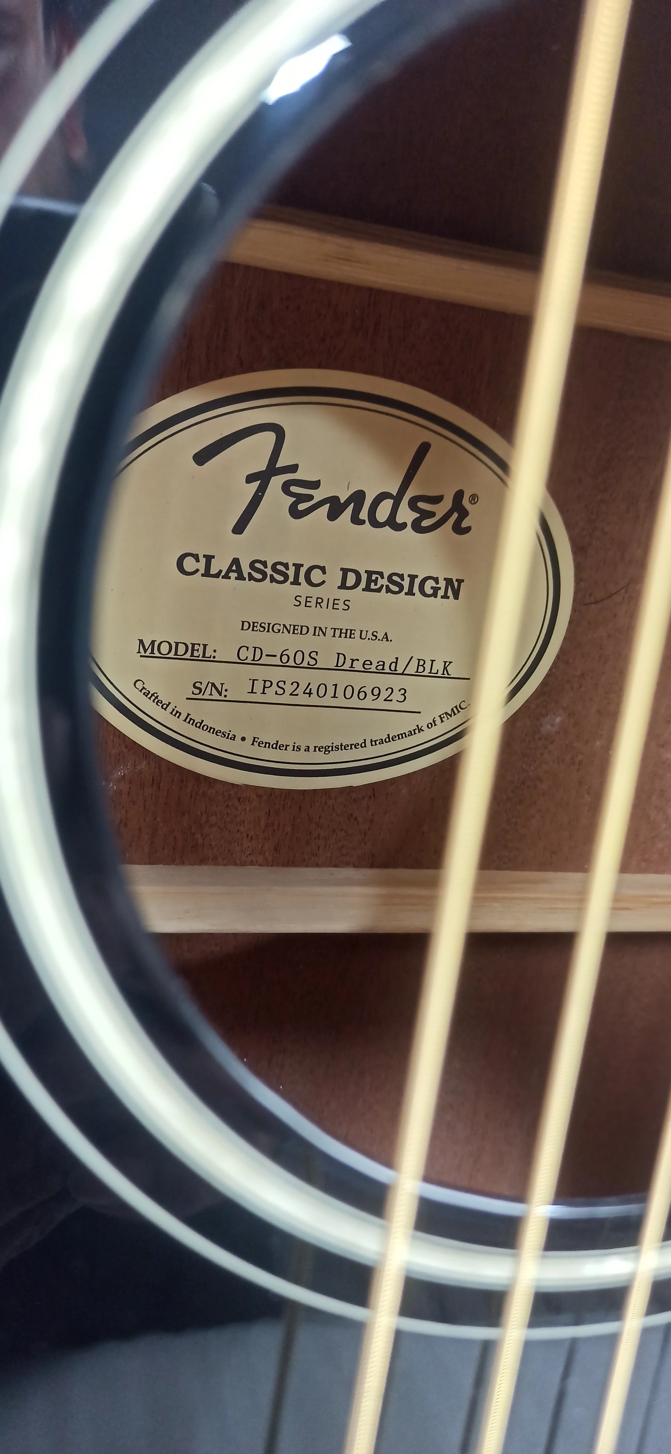 Fender CD-60S Dreadnought Acoustic Guitar - Open Box - Image 19
