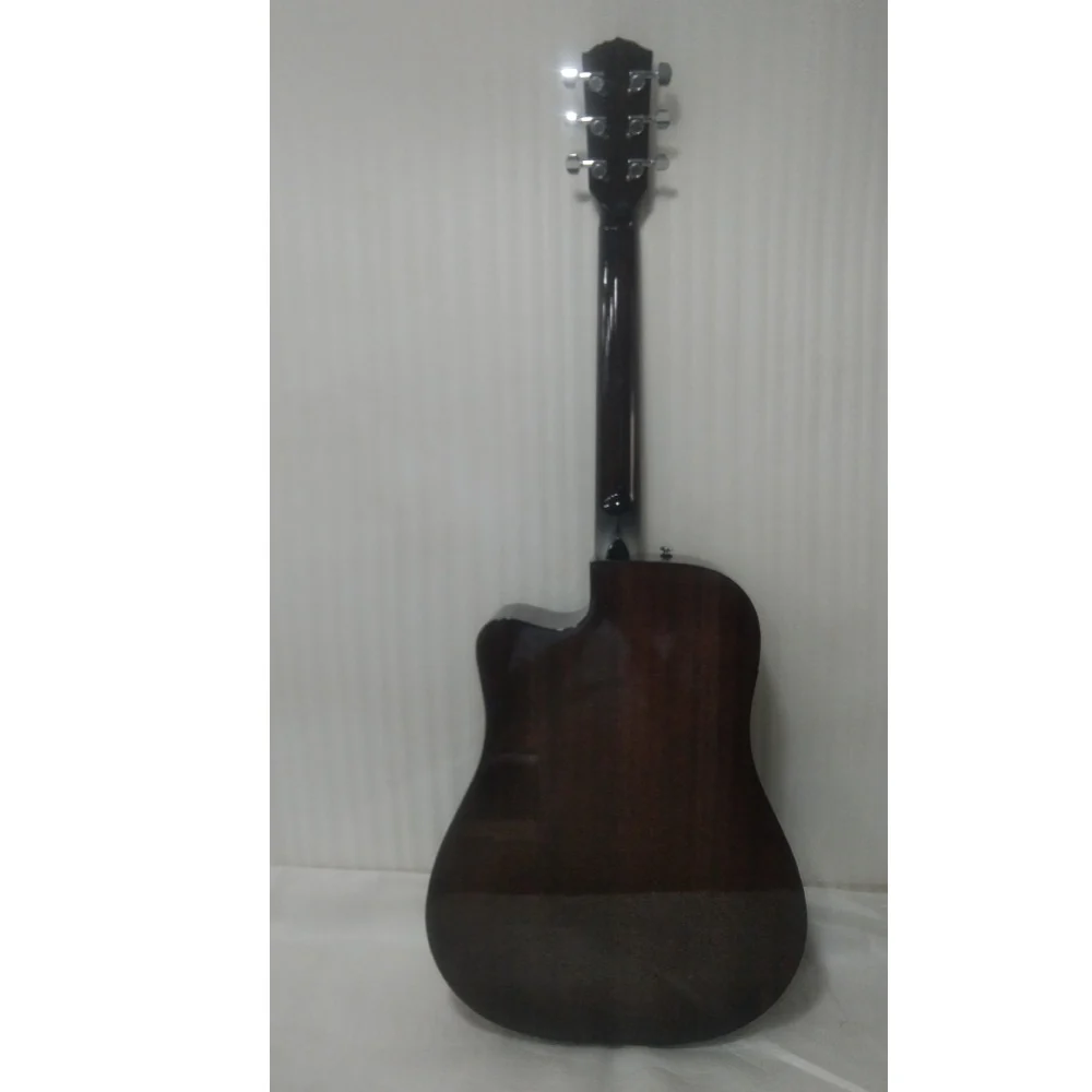 Fender CD-60SCE Dreadnought All Mahogany Electro-Acoustic Guitar - Open Box B Stock - Image 4
