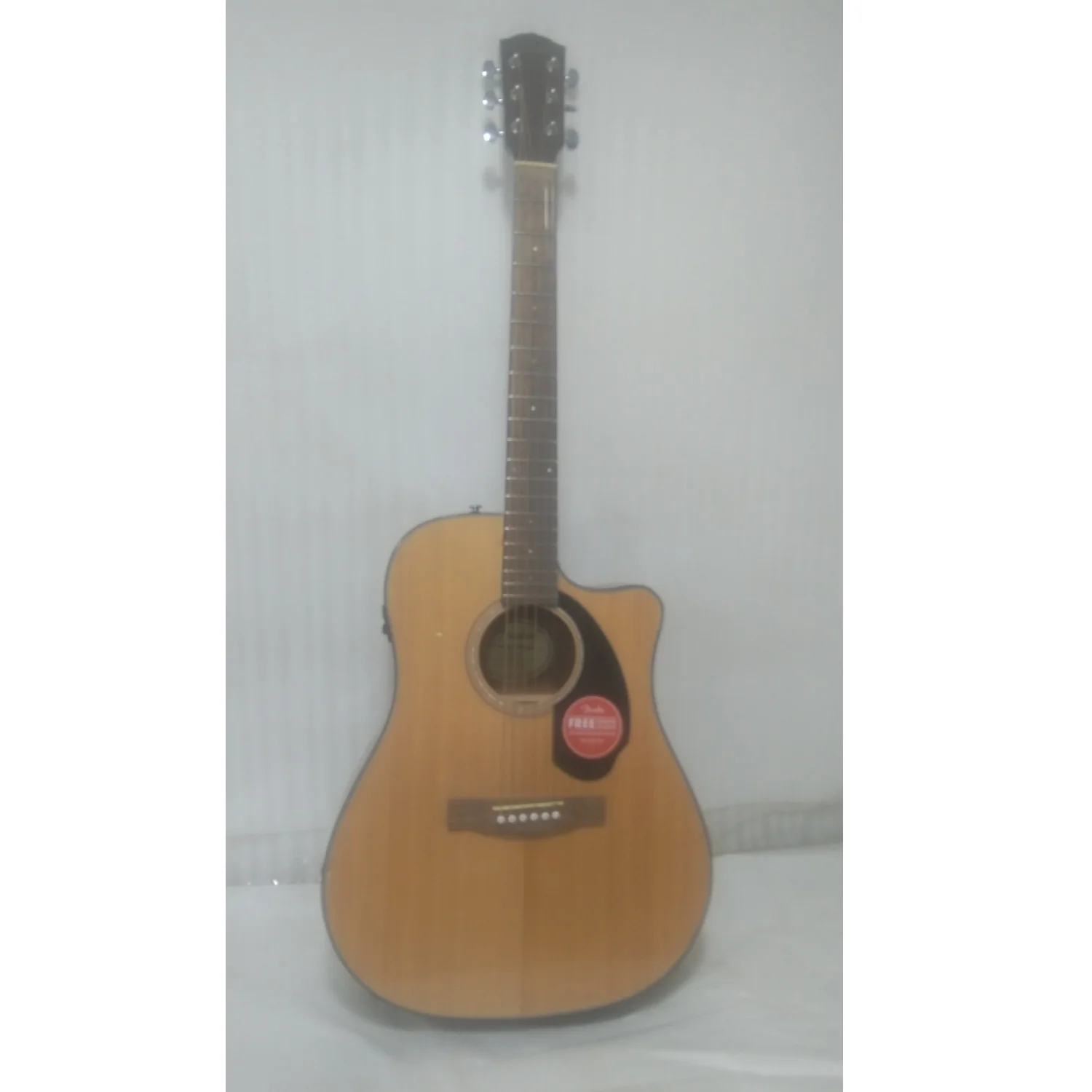 Fender CD-60SCE Dreadnought Electro-Acoustic Guitar - Open Box B Stock - Image 4