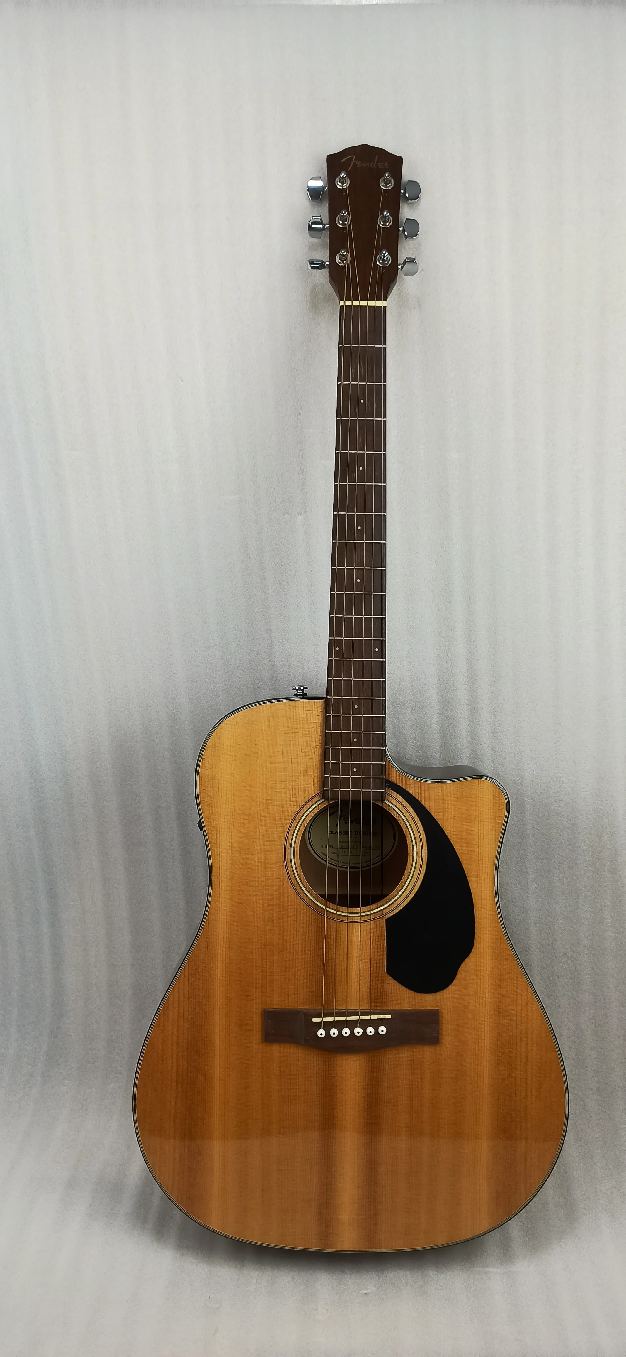 Fender CD-60SCE Dreadnought Electro-Acoustic Guitar - Open Box B Stock - Image 7