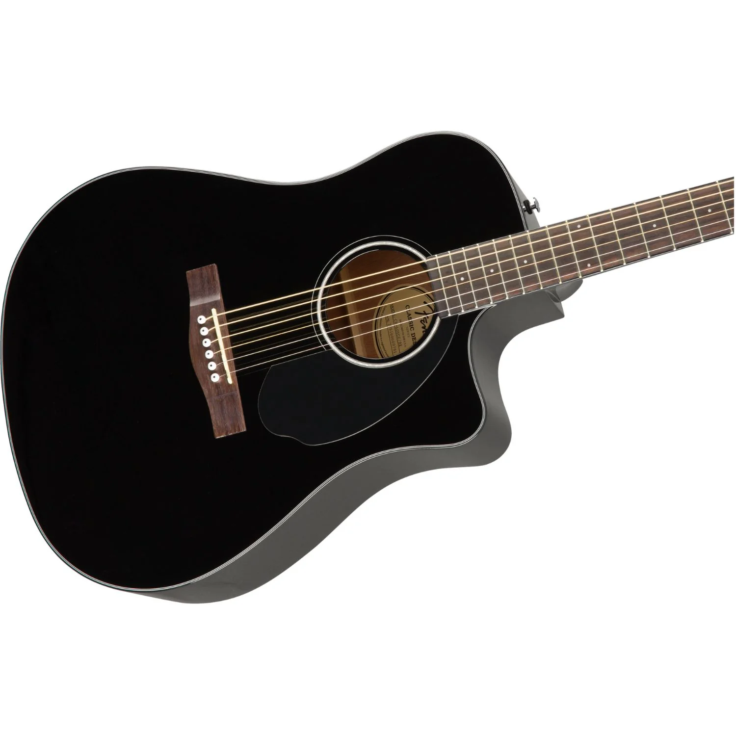Fender CD-60SCE Dreadnought Electro-Acoustic Guitar - Image 12