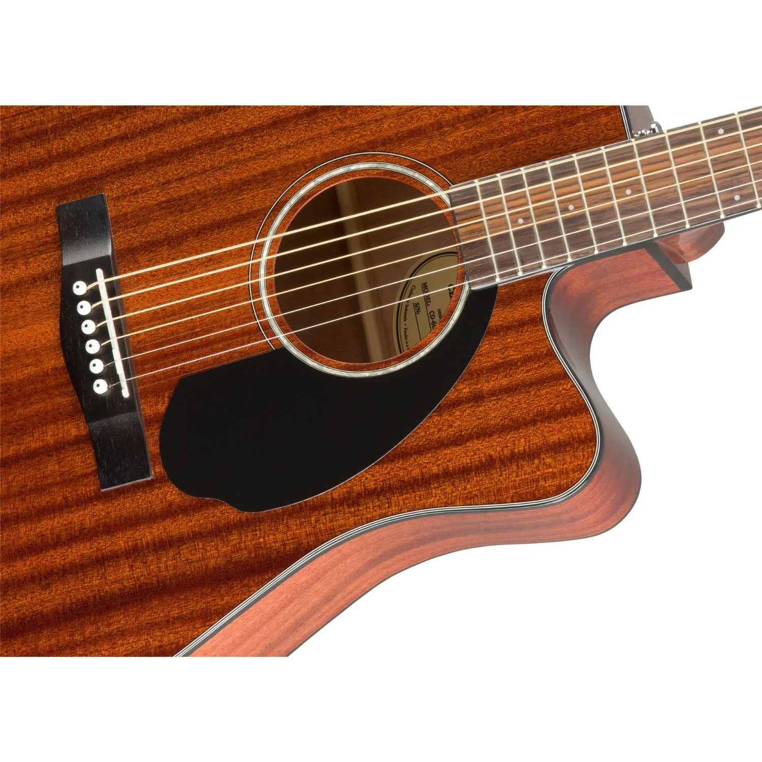 Fender CD-60SCE Dreadnought Electro-Acoustic Guitar - Image 19