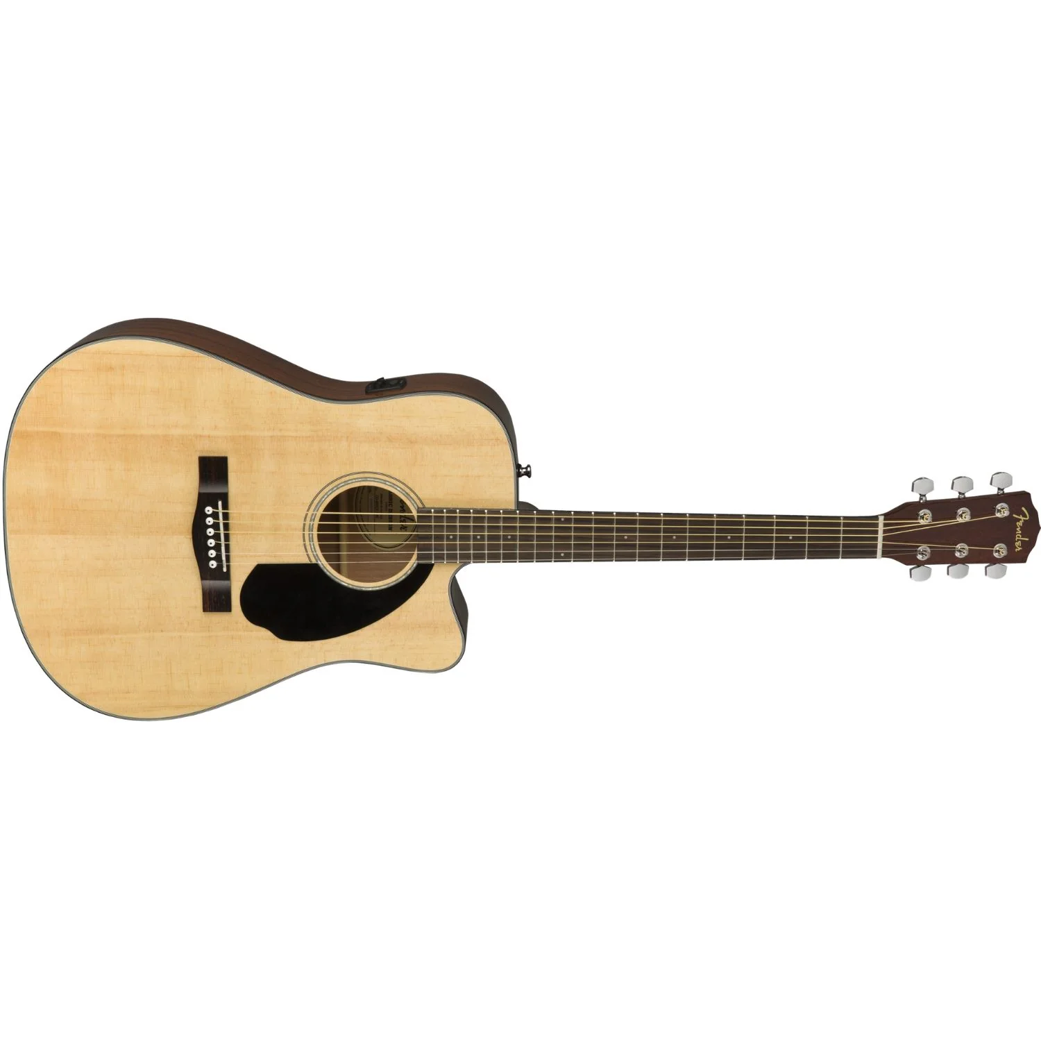 Fender CD-60SCE Dreadnought Electro-Acoustic Guitar - Image 2
