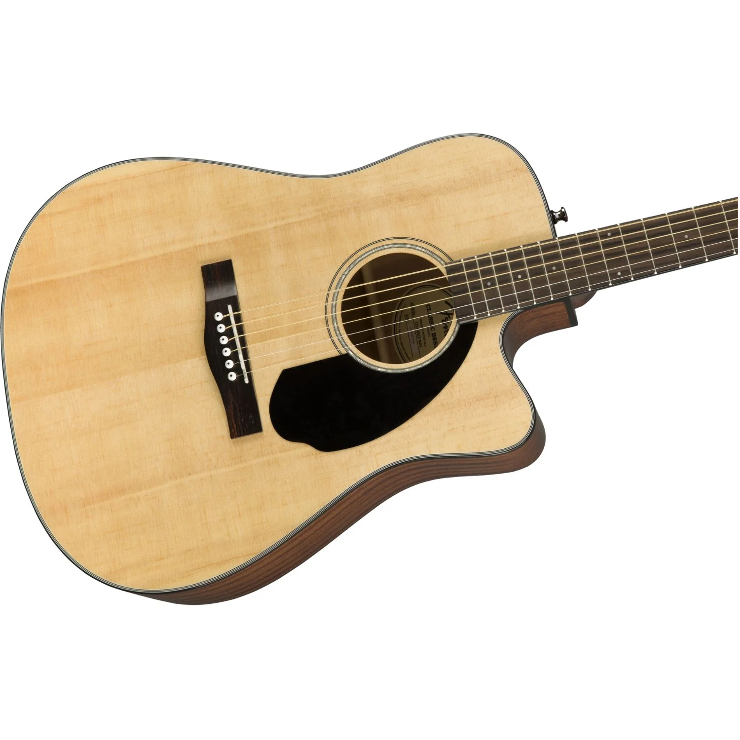 Fender CD-60SCE Dreadnought Electro-Acoustic Guitar - Image 3