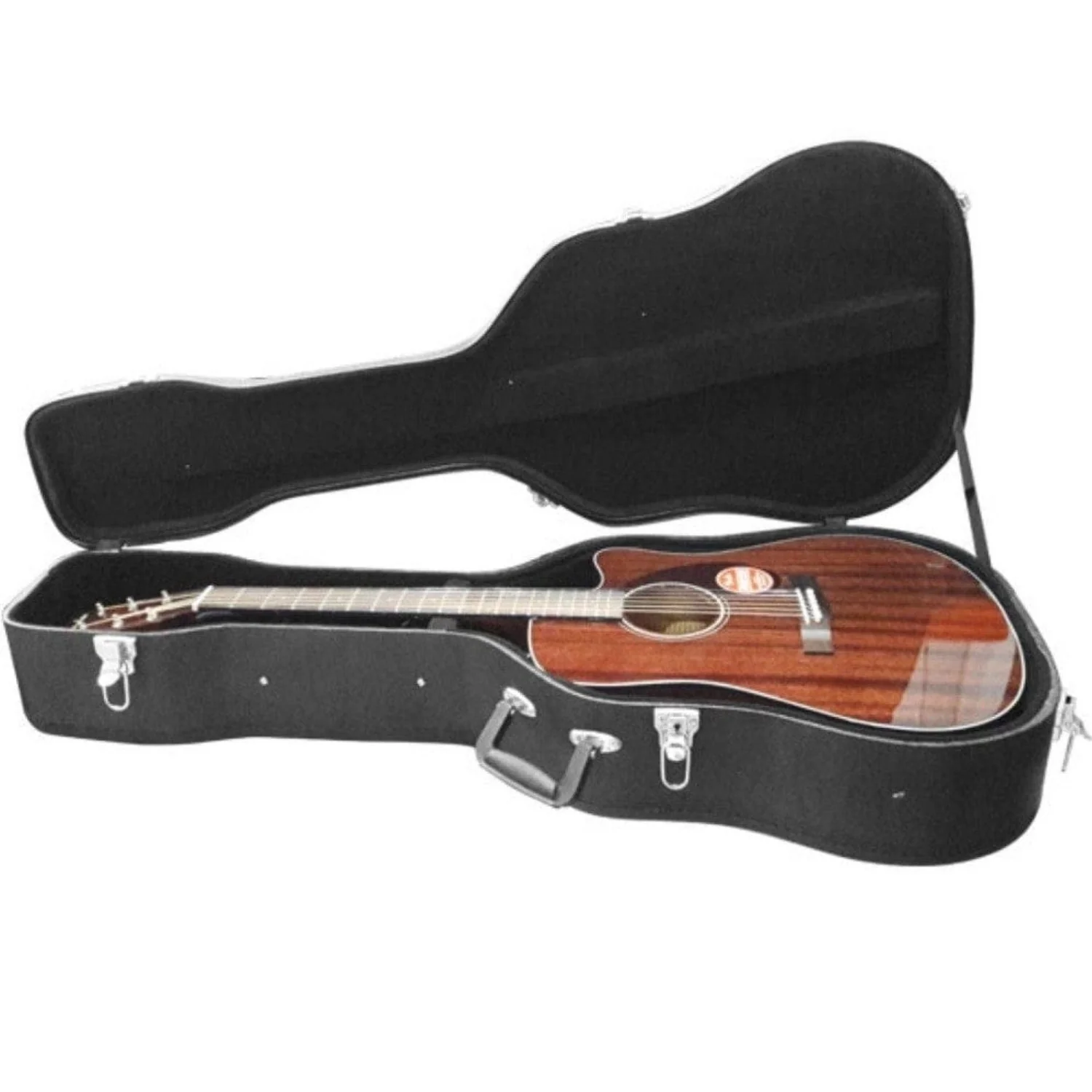 Fender CD140SCE-ALL Electro Acoustic Guitar with Case - Mahogany - Image 8