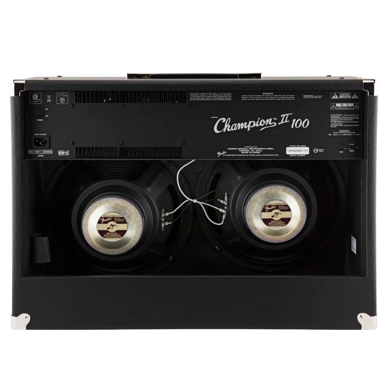 Fender Champion II 100W Combo Guitar Amplifier - Image 9