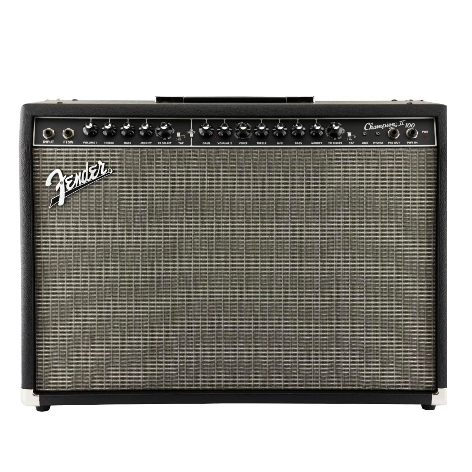 Fender Champion II 100W Combo Guitar Amplifier with Cable, Polishing Cloth & Ebook - Image 2