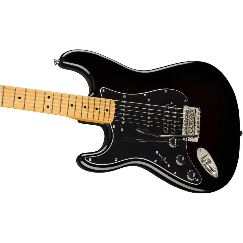 Fender Classic Vibe 70s Stratocaster HSS Left-Handed Electric Guitar Black - Image 4