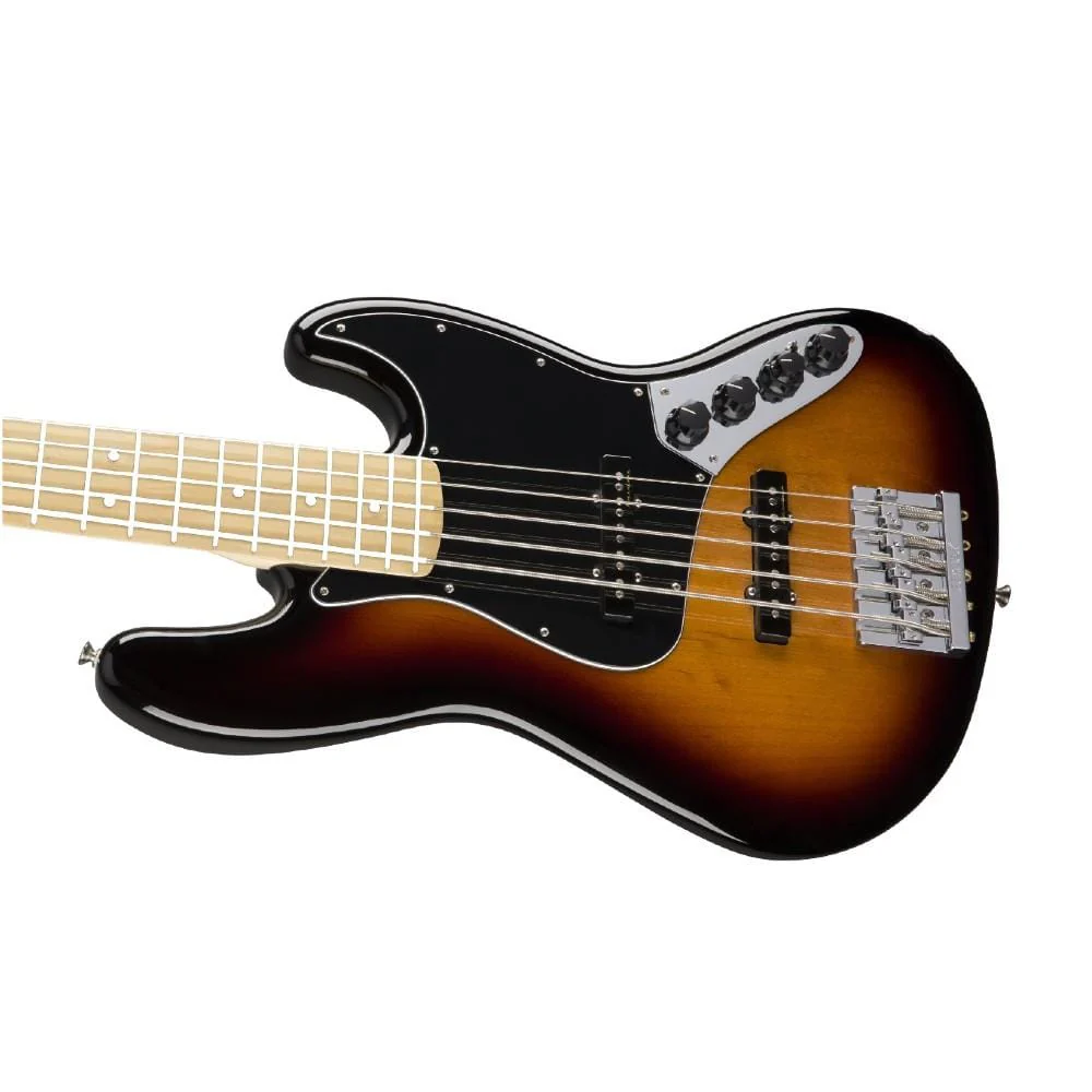 Fender Deluxe Active Jazz 5-String Bass Guitar - Maple - Image 3