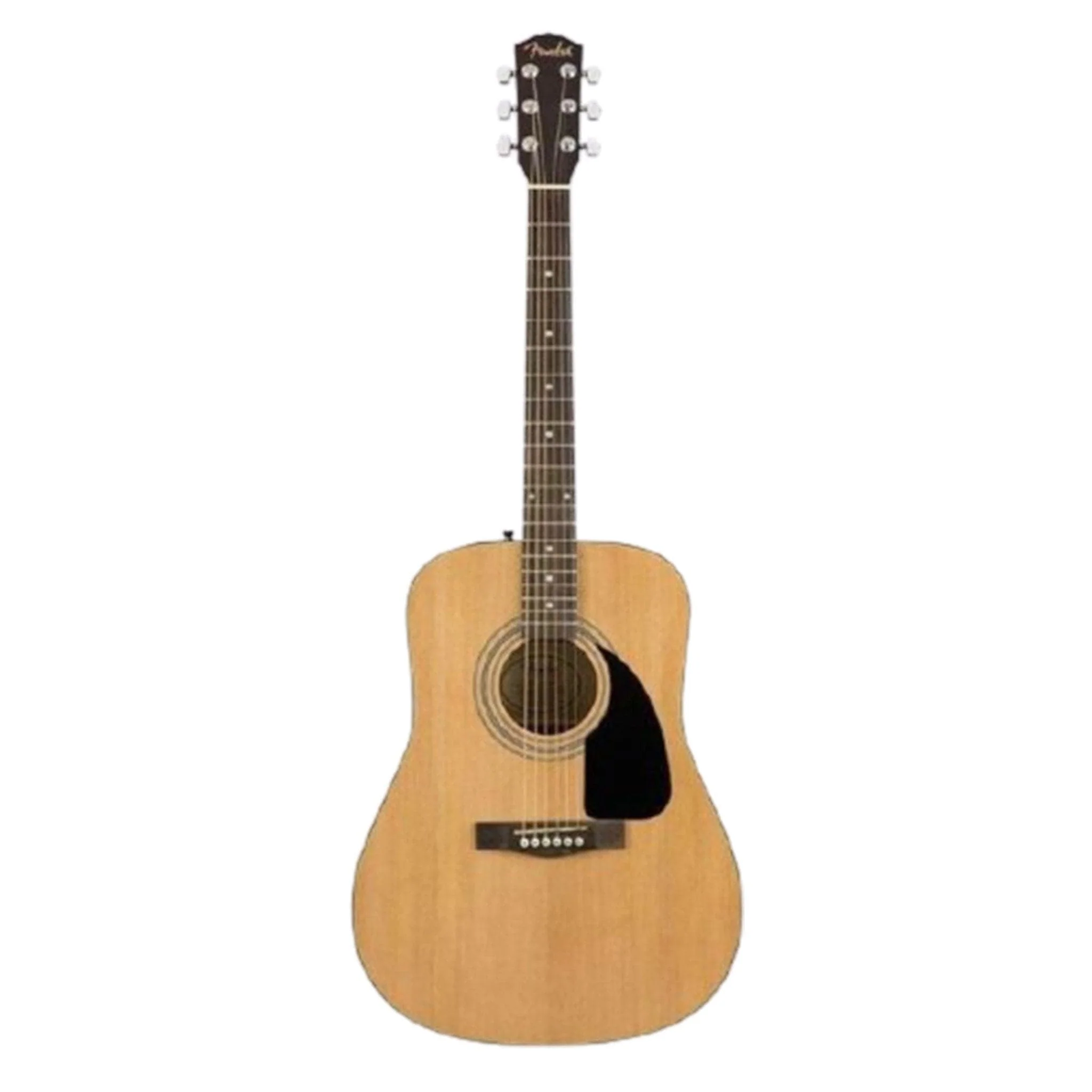 Fender FA-115 Dreadnought Acoustic Guitar Bundle - Natural with Gigbag, Picks, Strap and Polishing Cloth - Image 4