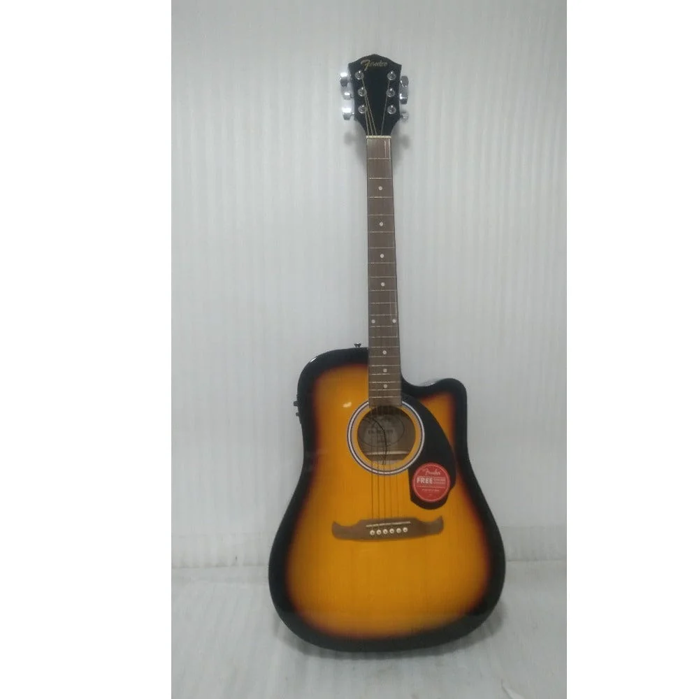 Fender FA-125CE Dreadnought Electro Acoustic Guitar - Sunburst - Open Box B Stock - Image 17