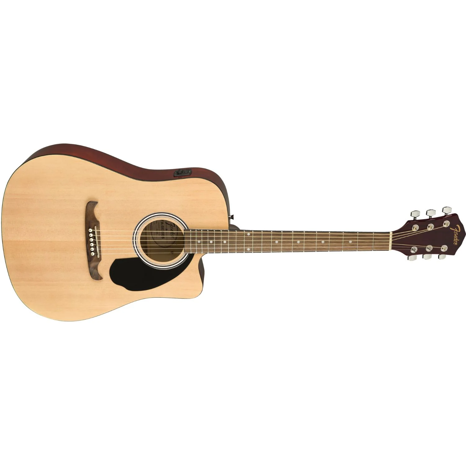 Fender FA-125CE Dreadnought Cutaway Electro Acoustic Guitar - Image 17