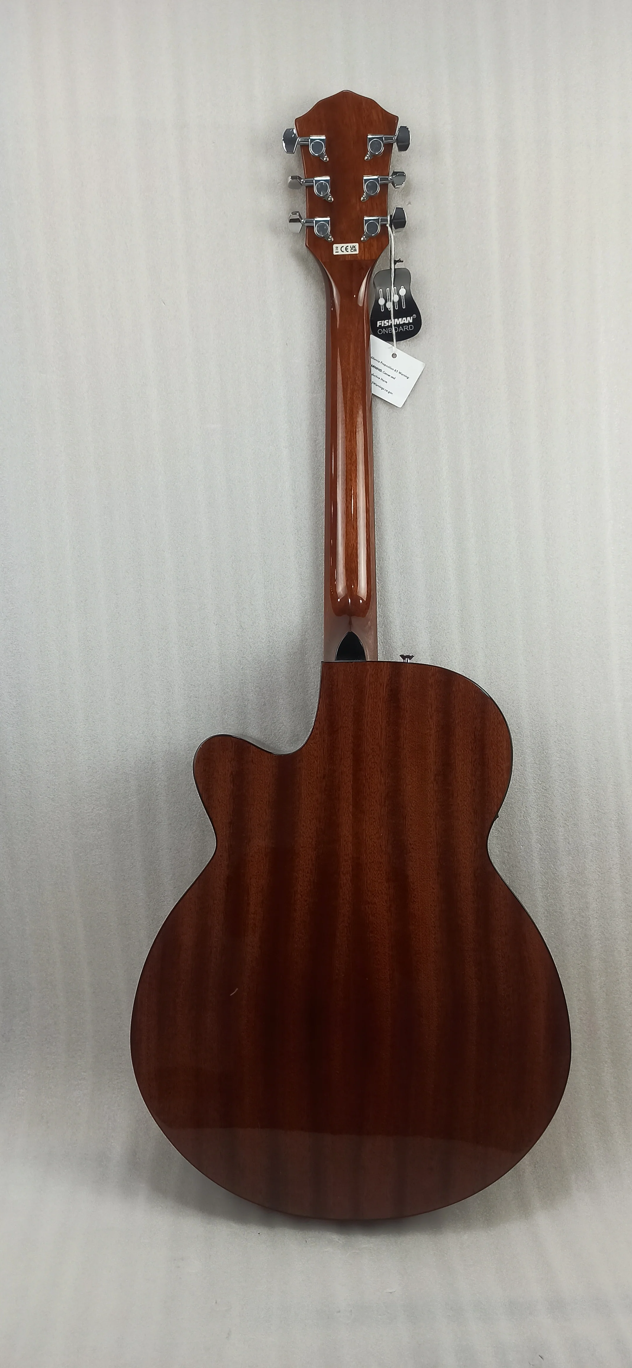 Fender FA-135CE Concert V2 Electro Acoustic Guitar - Natural Mahogany - Open Box - Image 20