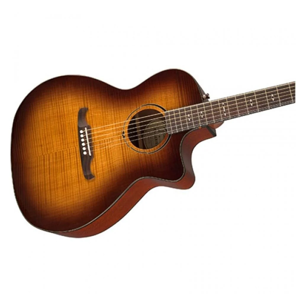 Fender FA-325CE Limited Edition Dreadnought Electro Acoustic Guitar - Mocha Burst - Image 3