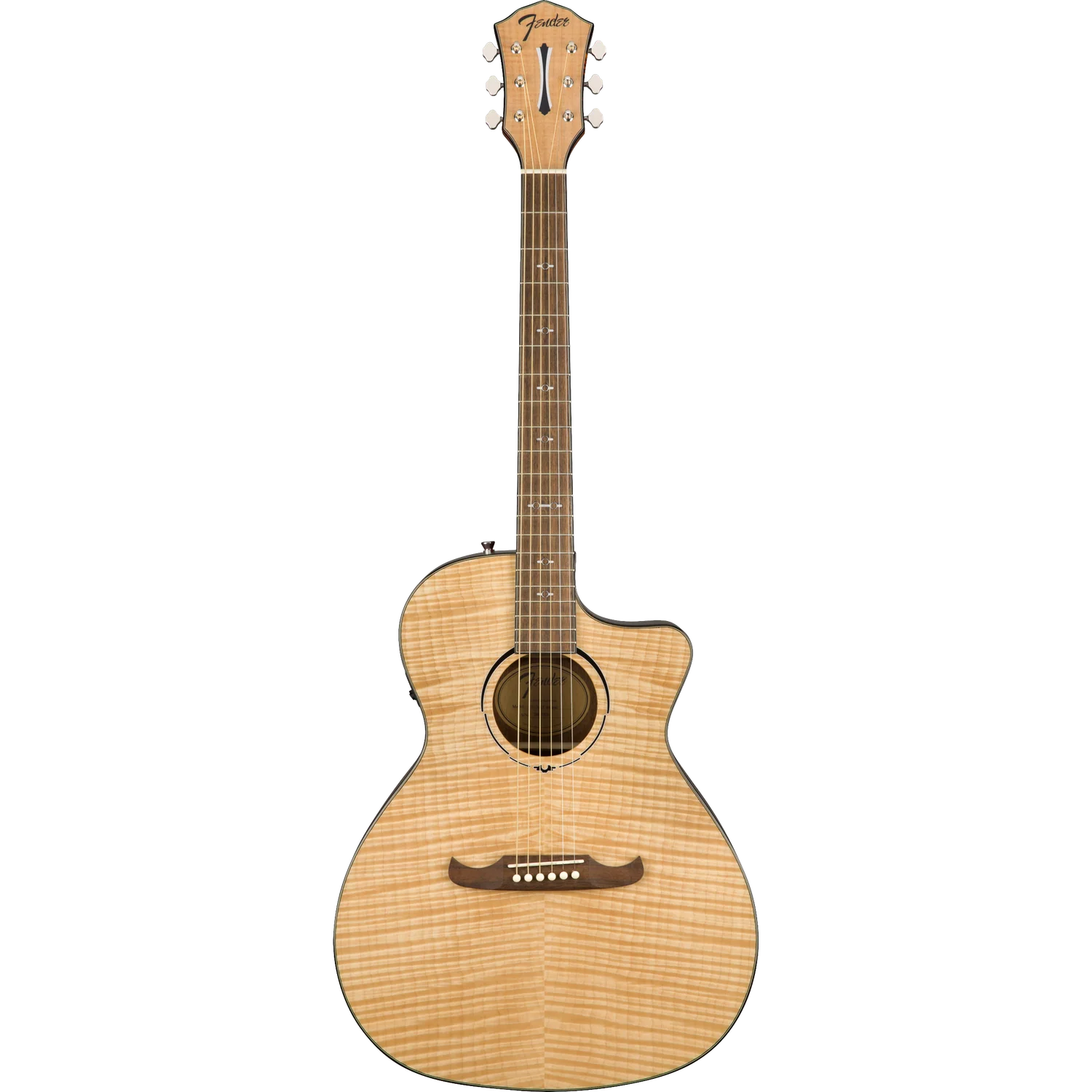Fender FA-345CE Auditorium Electro Acoustic Guitar - Image 8