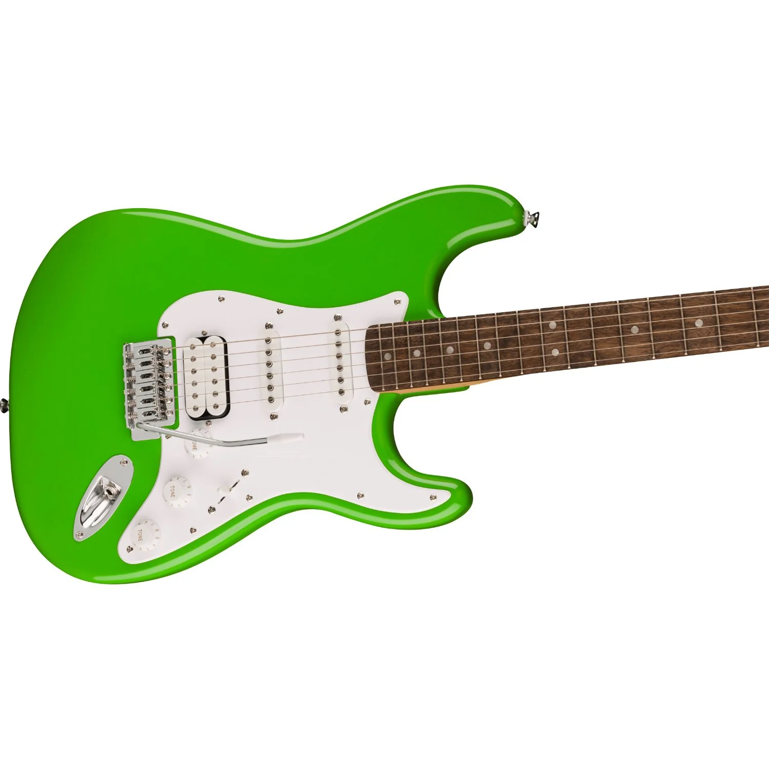 Fender Squier Sonic Stratocaster Electric Guitar with Guitar Amplifier, Gigbag,Polishing Cloth, Strap, Tuner, Pick, Cable and Ebook - Image 24