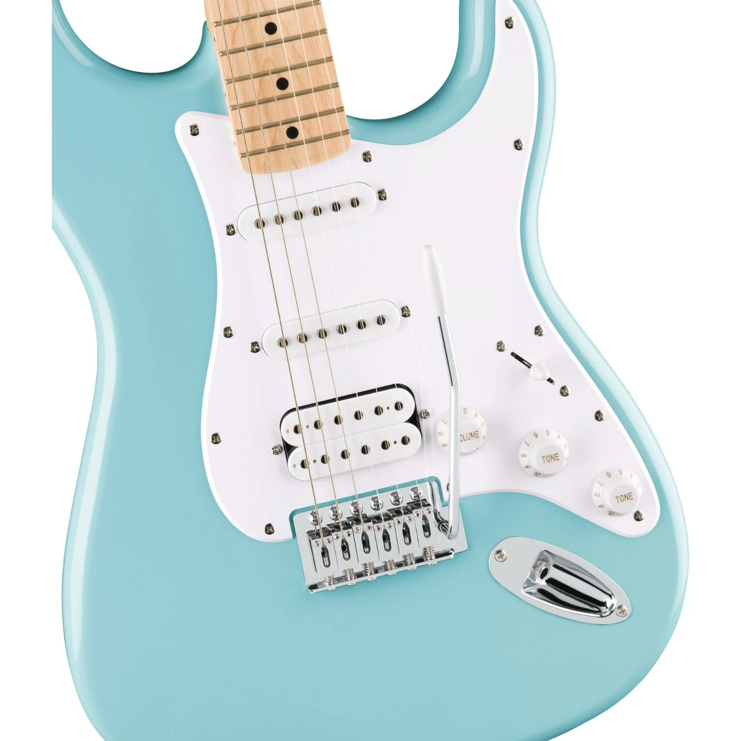 Fender Squier Sonic Stratocaster Electric Guitar with Guitar Amplifier, Gigbag,Polishing Cloth, Strap, Tuner, Pick, Cable and Ebook - Image 37