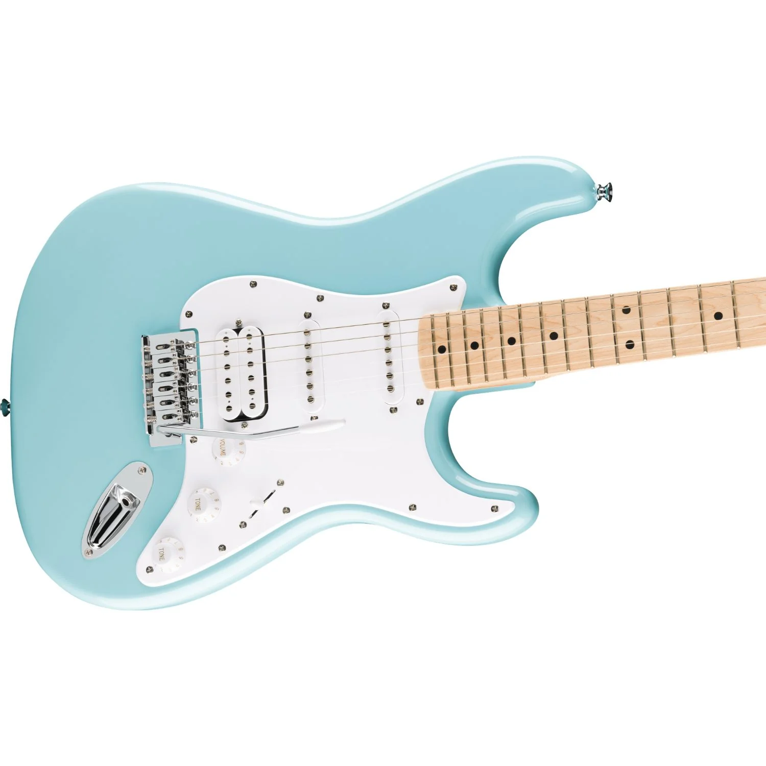 Fender Squier Sonic Stratocaster Electric Guitar with Guitar Amplifier, Gigbag,Polishing Cloth, Strap, Tuner, Pick, Cable and Ebook - Image 38