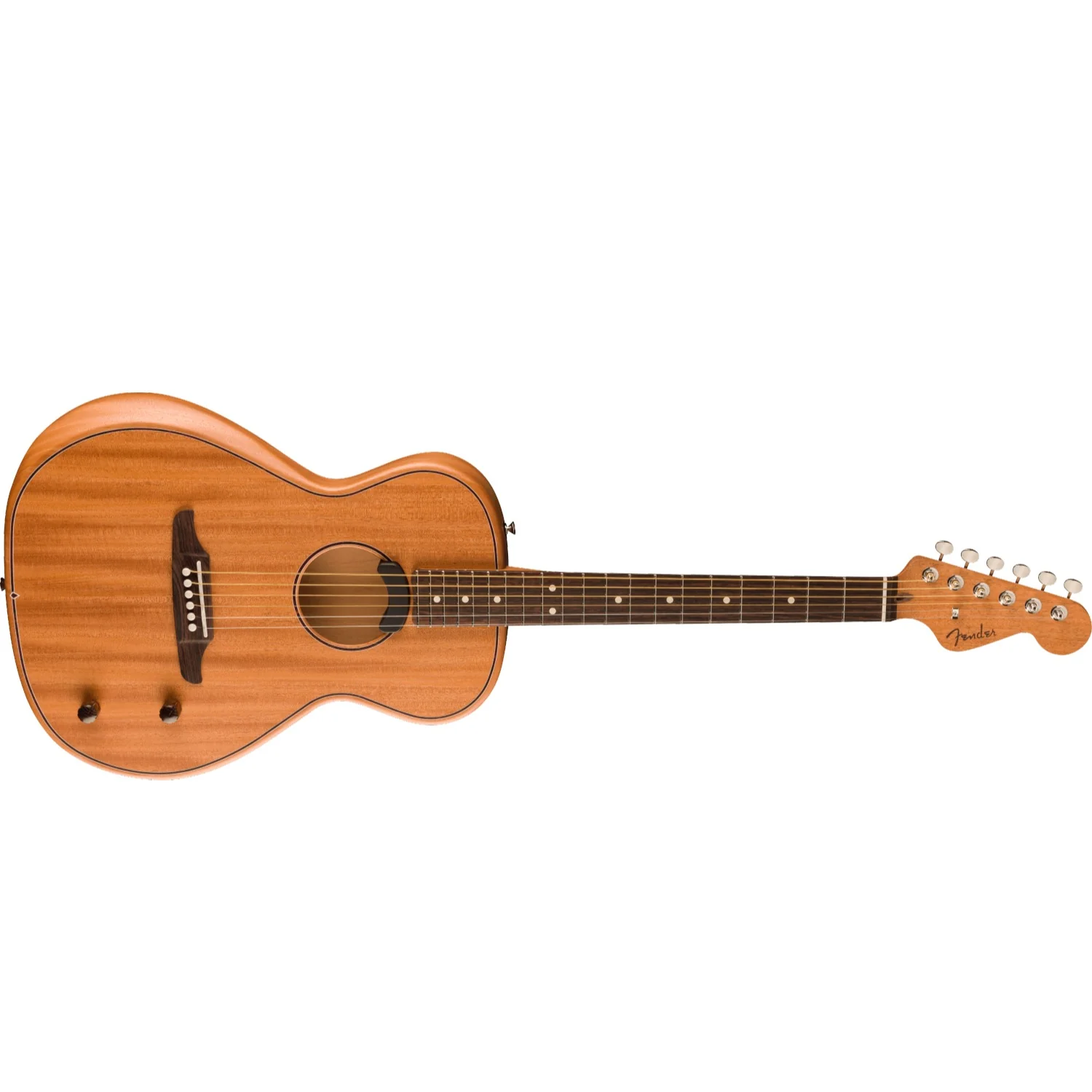 Fender Highway Series Parlor 6 String Electro Acoustic Guitar - Image 8