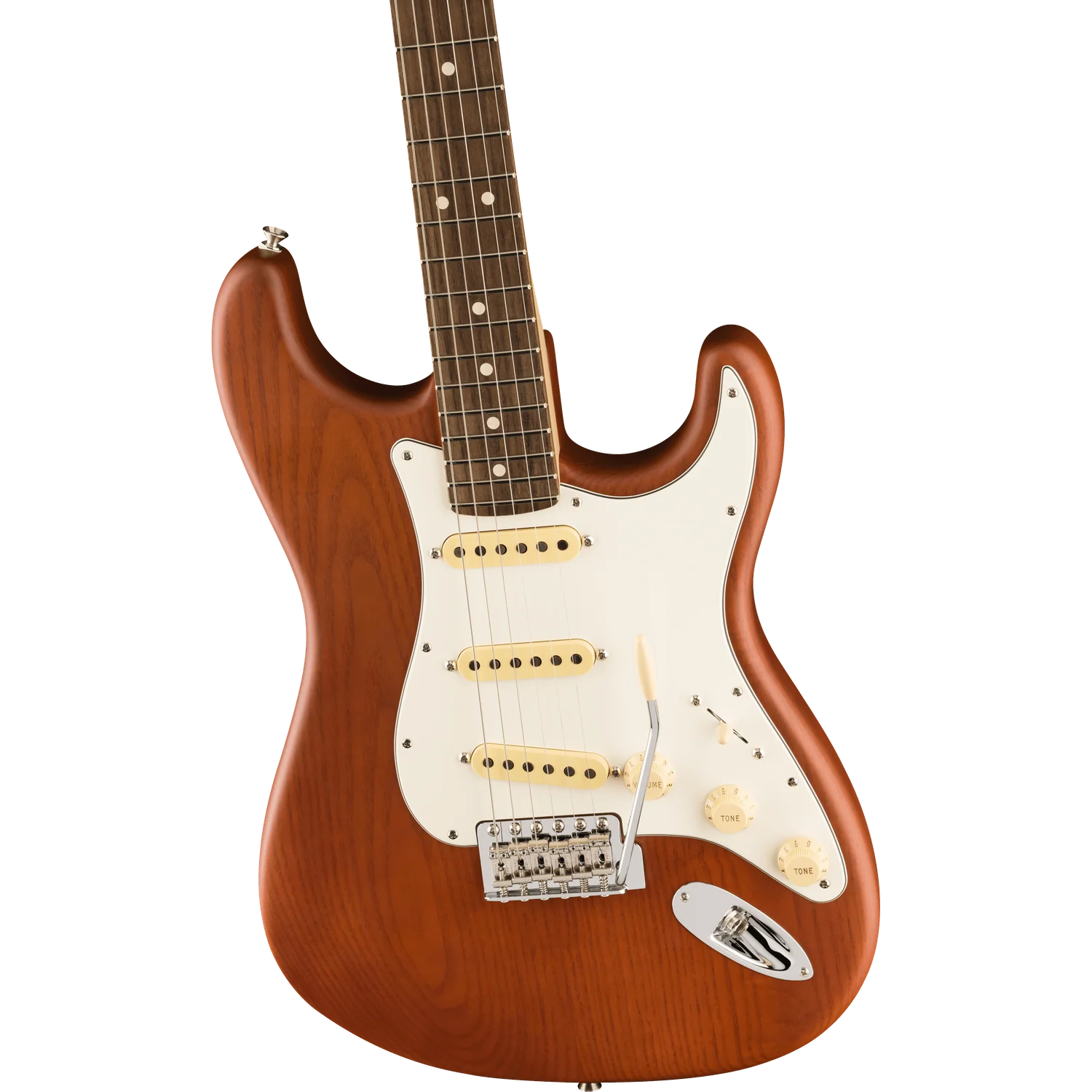 Fender Limited Edition American Performer Timber Stratocaster 6 String Electric Guitar - Image 16