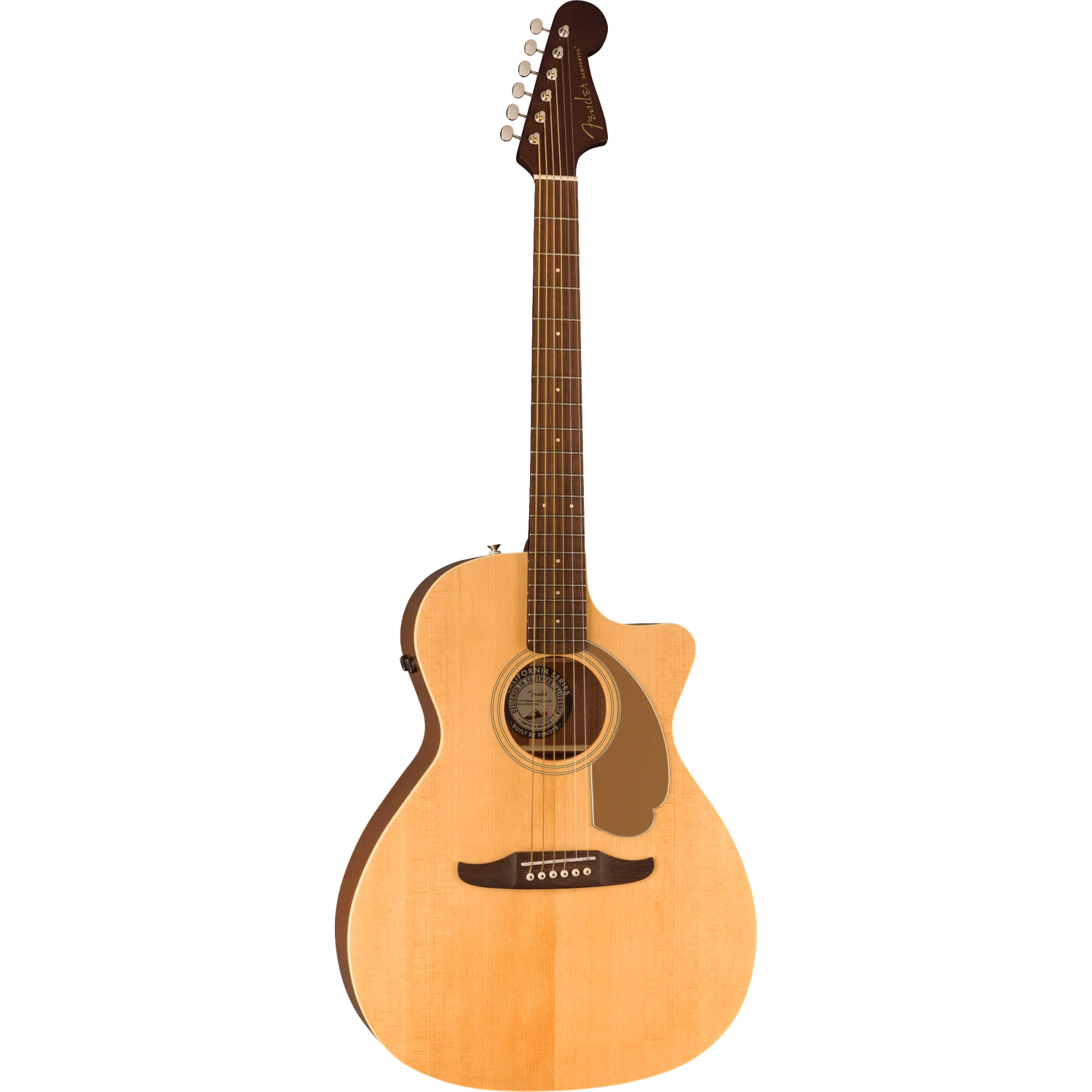 Fender Newporter Player 6 String Electro Acoustic Guitar - Image 2