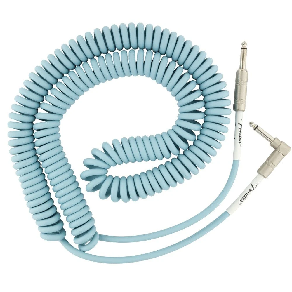 Fender Original Series 30 Feet Right Angle to Straight Coiled Cables - Image 13