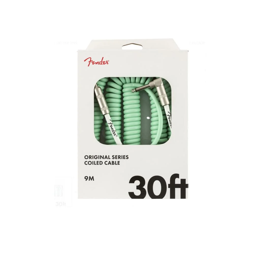 Fender Original Series 30 Feet Right Angle to Straight Coiled Cables - Image 4