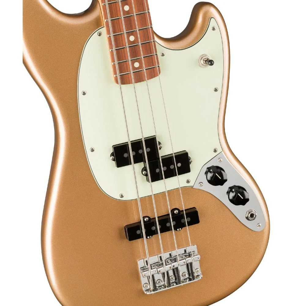 Fender Player Mustang Bass PJ, Pau Ferro 4 String Bass Guitar - Image 8