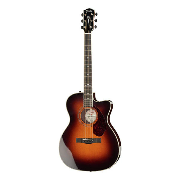Fender PM-3 DLX Triple 0 Cutaway Electro Acoustic Guitar
