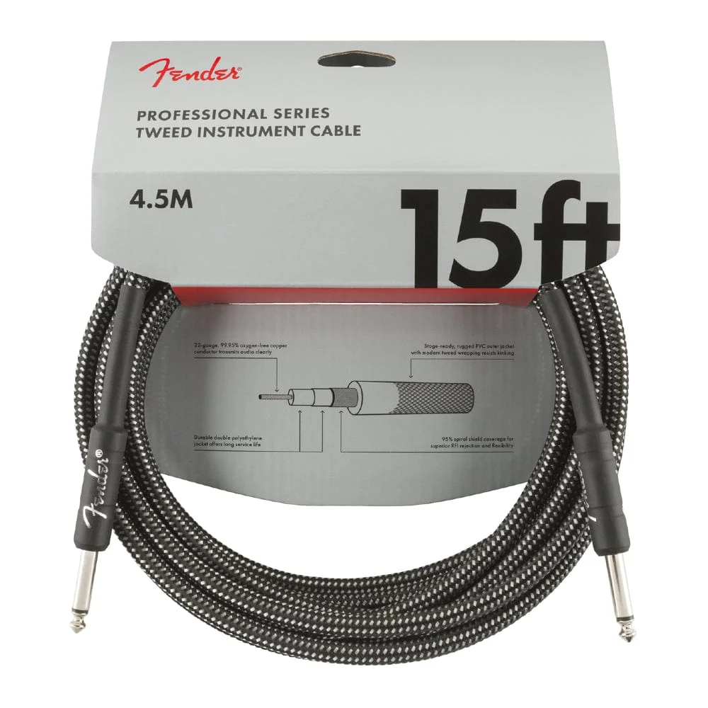 Fender Professional Series 0990820064 15ft Instrument Cable - Image 2