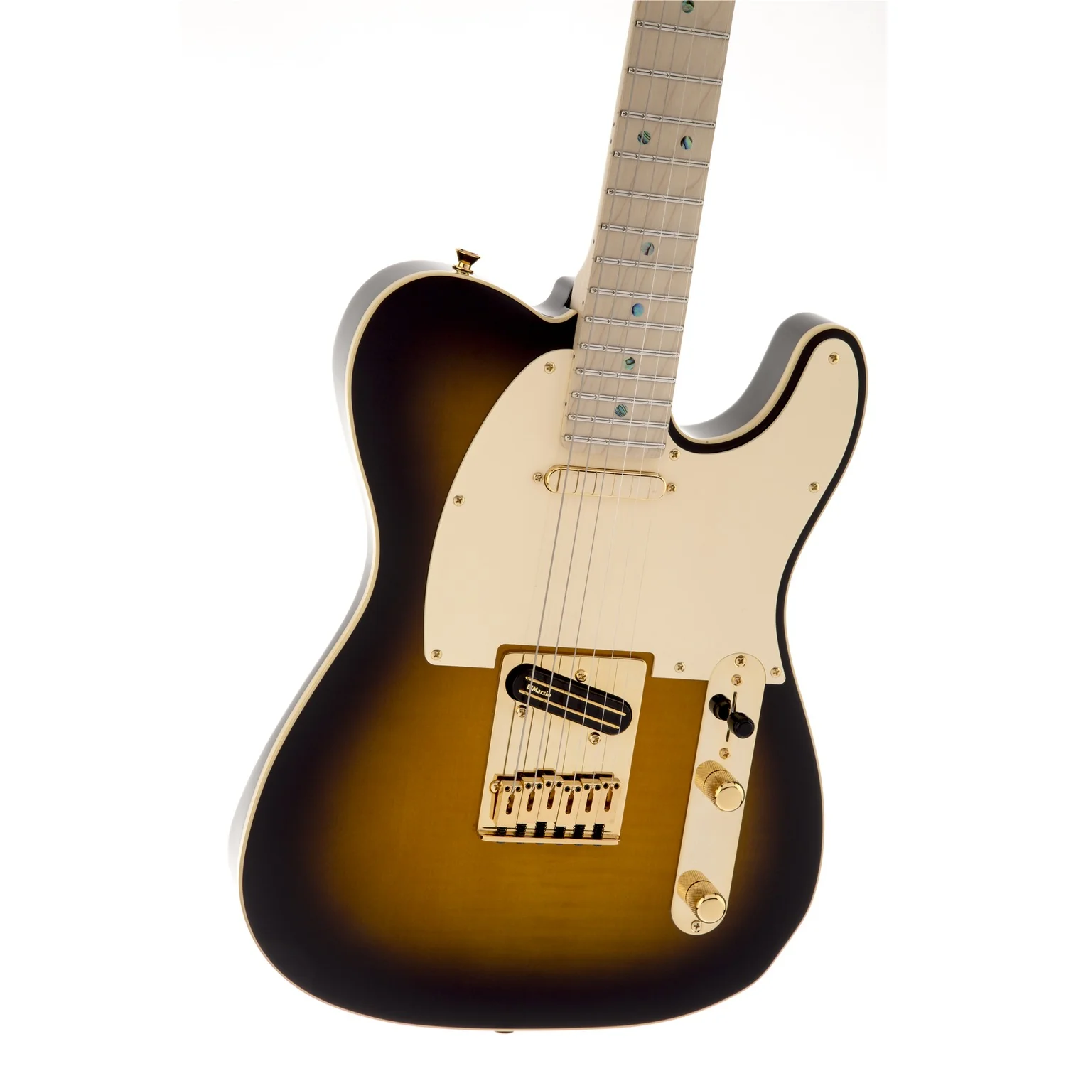 Fender Richie Kotzen Telecaster Electric Guitar, Maple Fingerboard, Brown Sunburst - Image 4