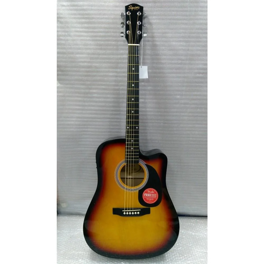 Fender SA105CE Electro - Acoustic Guitar - Sunburst - Open Box B Stock - Image 11