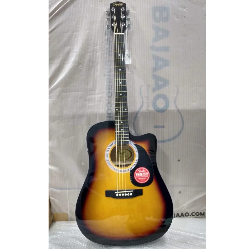 Fender SA105CE Electro - Acoustic Guitar - Sunburst - Open Box B Stock - Image 3