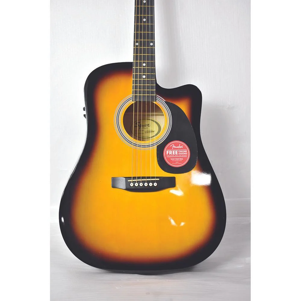 Fender SA105CE Electro - Acoustic Guitar - Sunburst - Open Box B Stock - Image 39