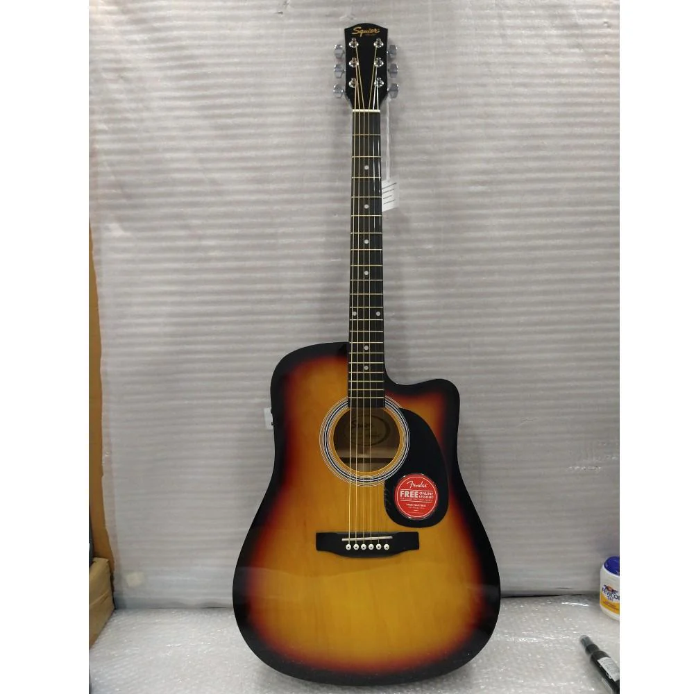 Fender SA105CE Electro - Acoustic Guitar - Sunburst - Open Box B Stock - Image 5