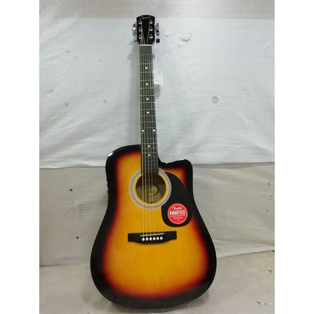 Fender SA105CE Electro - Acoustic Guitar - Sunburst - Open Box B Stock - Image 75