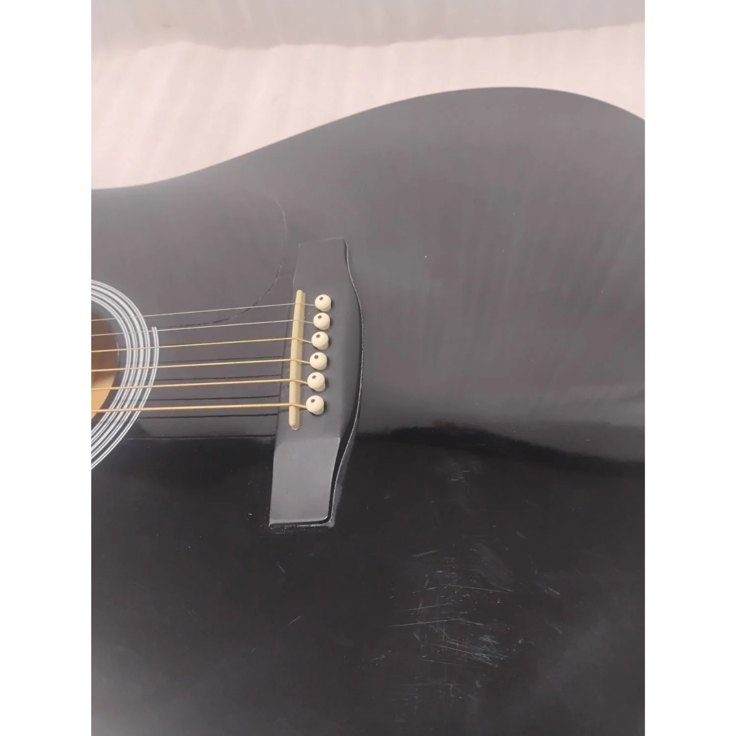 Fender SA105CE Electro - Acoustic Guitar - Black - Open Box B Stock - Image 2