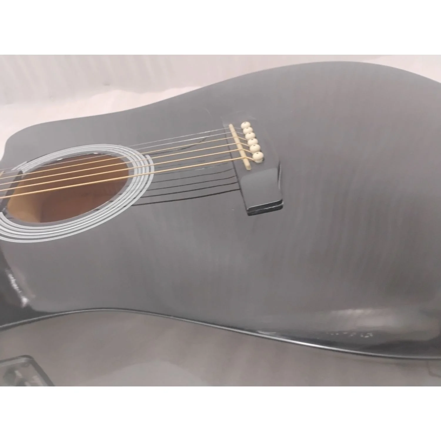 Fender SA105CE Electro - Acoustic Guitar - Black - Open Box B Stock - Image 3
