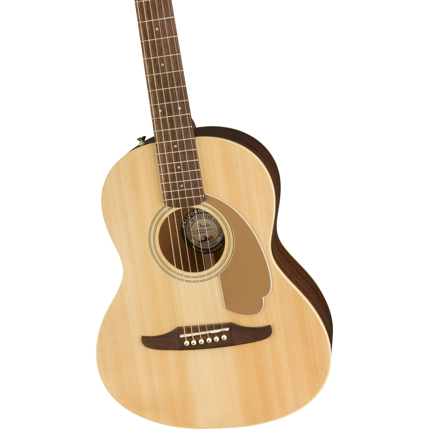 Fender Sonoran Mini Dreadnought 6 String Acoustic Guitar - Image 3