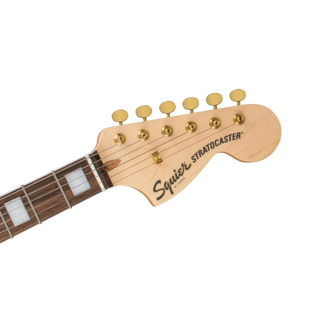 Fender Squier 40th Anniversary Stratocaster Gold Edition Electric Guitar - Image 23