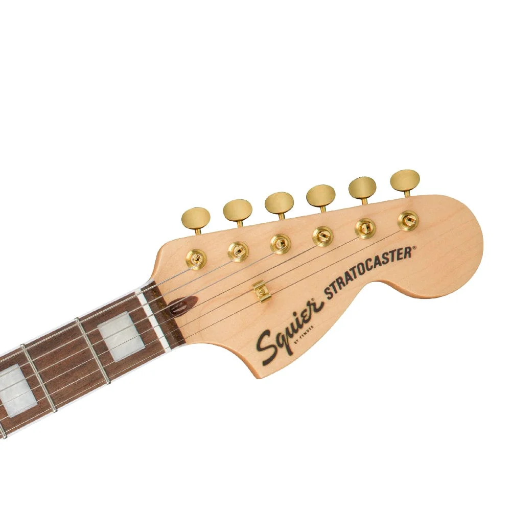 Fender Squier 40th Anniversary Stratocaster Gold Edition Electric Guitar - Image 30