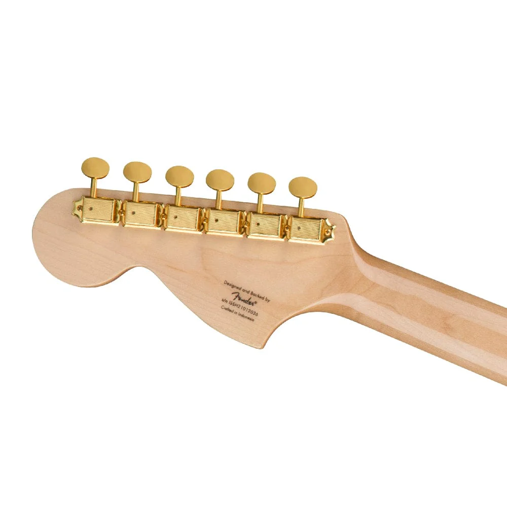 Fender Squier 40th Anniversary Stratocaster Gold Edition Electric Guitar - Image 38