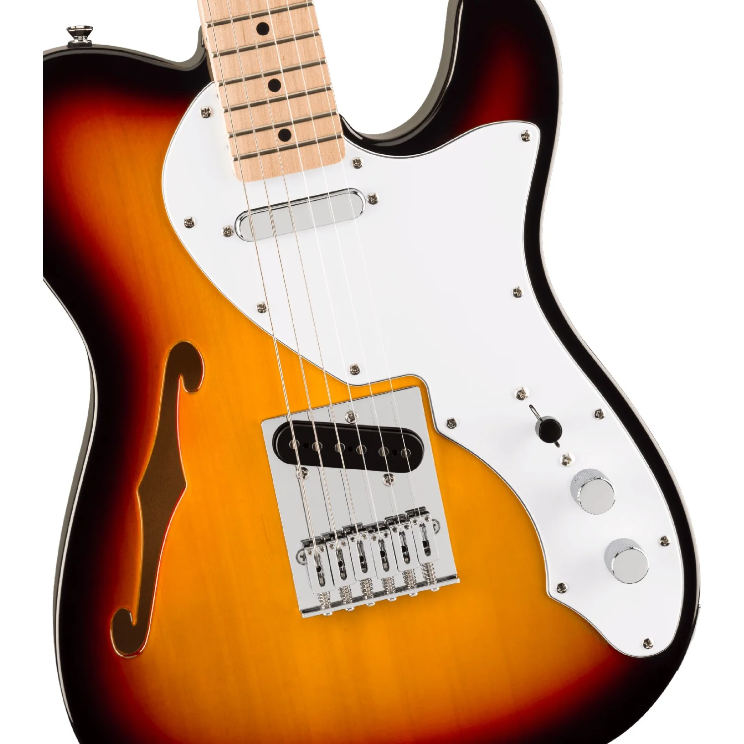 Fender Squier Affinity Telecaster Thinline 6 String Electric Guitar - Image 10