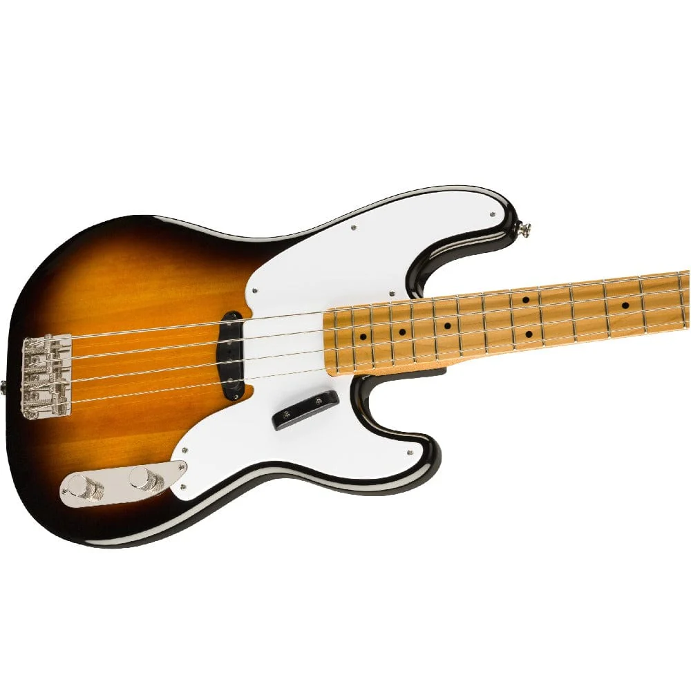 Fender Squier Classic 50s Vibe Precision Electric Bass Guitar - Image 3