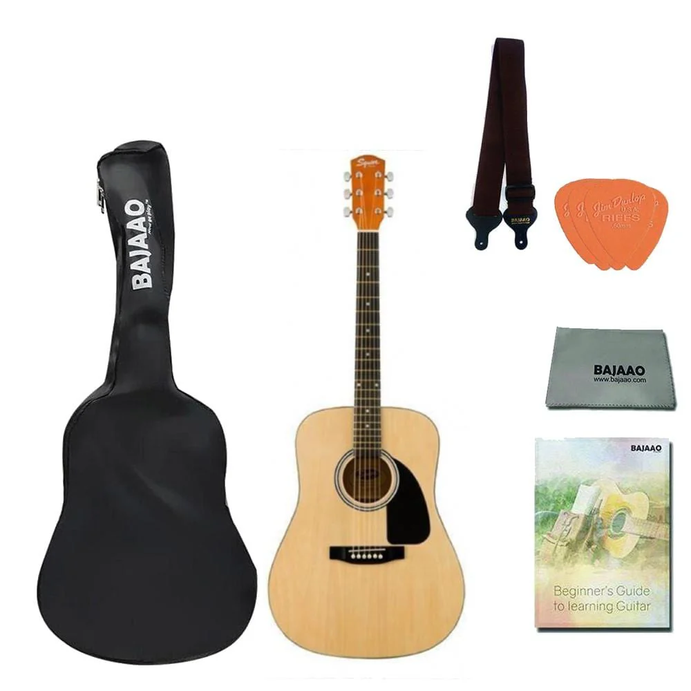 Fender Squier SA-150 Dreadnought 6-Strings Acoustic Guitar - Image 8