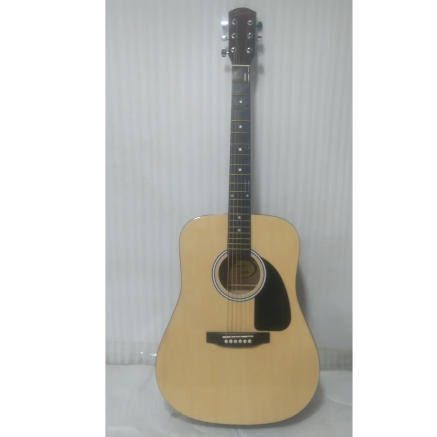 Fender Squier SA-150 Dreadnought Acoustic Guitar - Natural - Open Box B Stock - Image 7