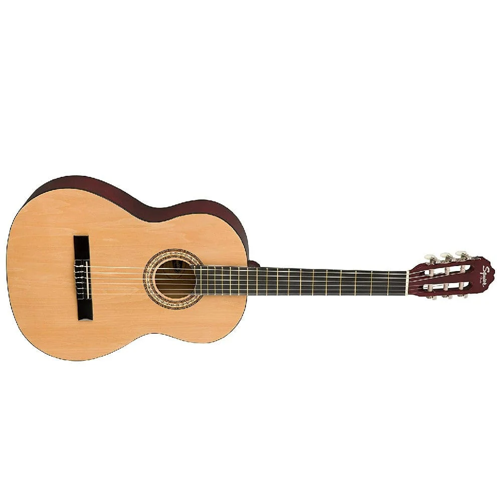 Fender Squier SA-150N Nylon 6-String Acoustic Classical Guitar - Natural - Image 2